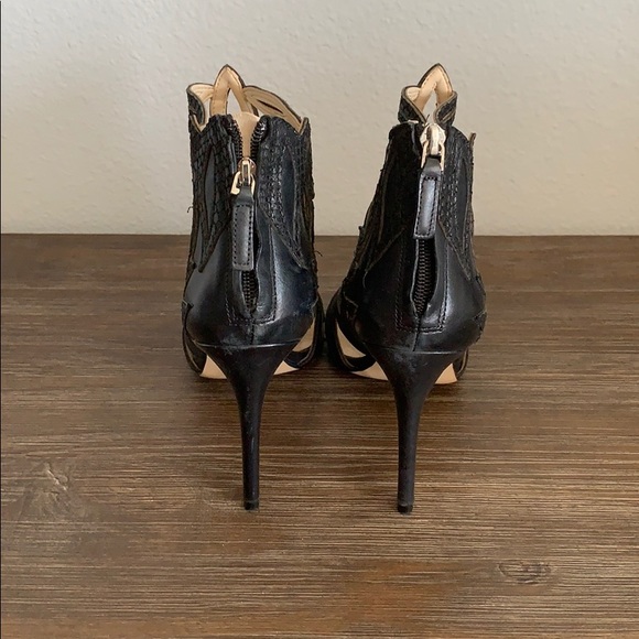 Nine West black sandal size 8 - Picture 3 of 3